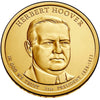 2014-D USA Presidential Dollar - Herbert Hoover - Uncirculated (MS60)