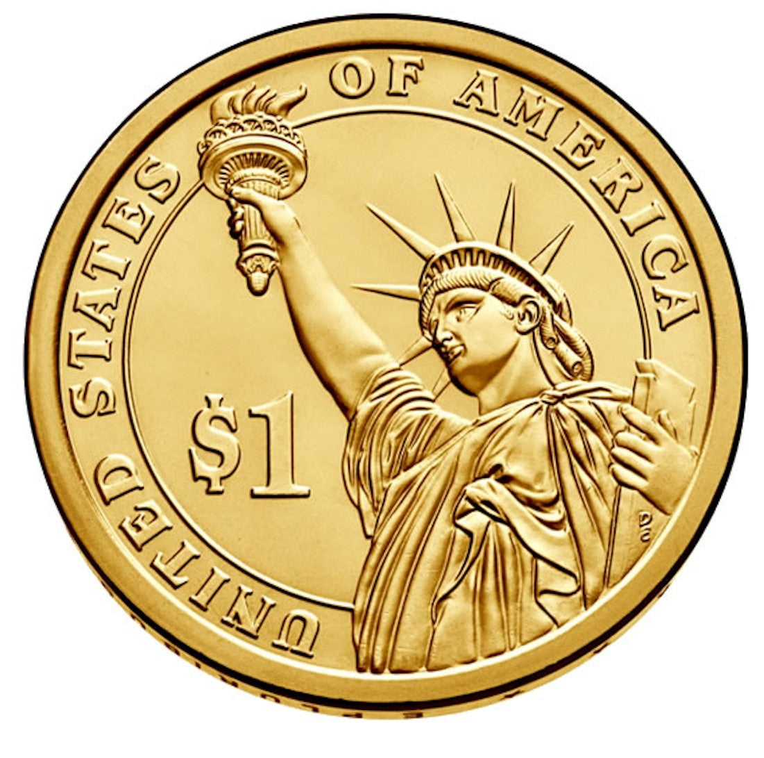 2015-D USA Presidential Dollar - Dwight Eisenhower Uncirculated (MS60)