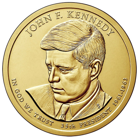 2015-D USA Presidential Dollar - John F. Kennedy Uncirculated (MS60)