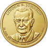 2015-D USA Presidential Dollar - Lyndon B. Johnson Uncirculated (MS60)