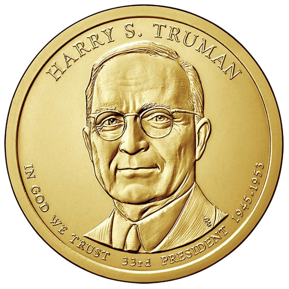 2015-P USA Presidential Dollar - Harry S. Truman Uncirculated (MS60)