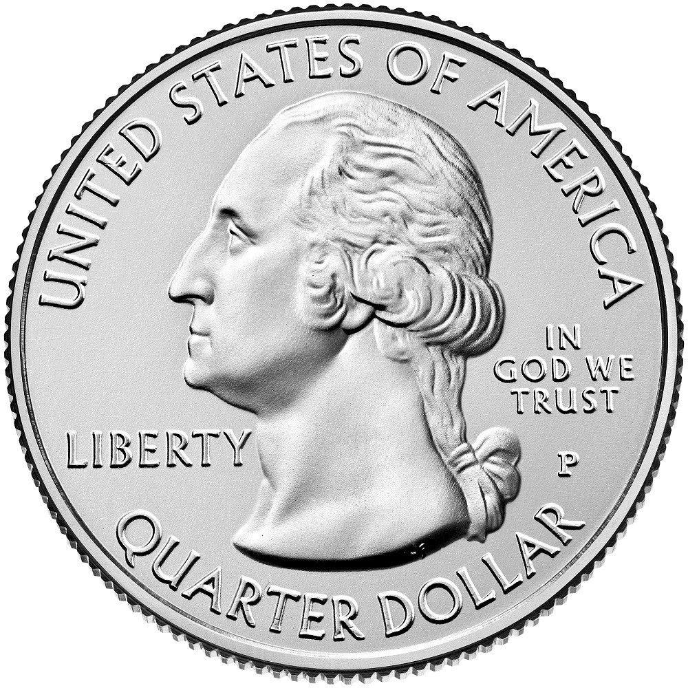 2018-P Voyageurs USA National Parks Quarter Uncirculated (MS-60)