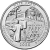 2020-P Weir Farm USA National Parks Quarter Uncirculated (MS-60)