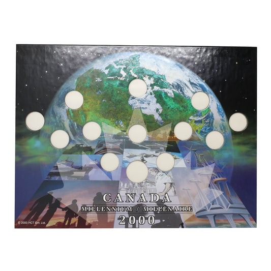 Empty 2000 Millennium 13-Hole Board with Plastic Sleeve