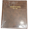 Twenty-Five Cents 1870-1999 Unimaster Brown Vinyl Coin Binders