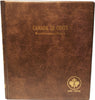Canada 25-cents Blank Unimaster Brown Vinyl Coin Binders with 5 Pages