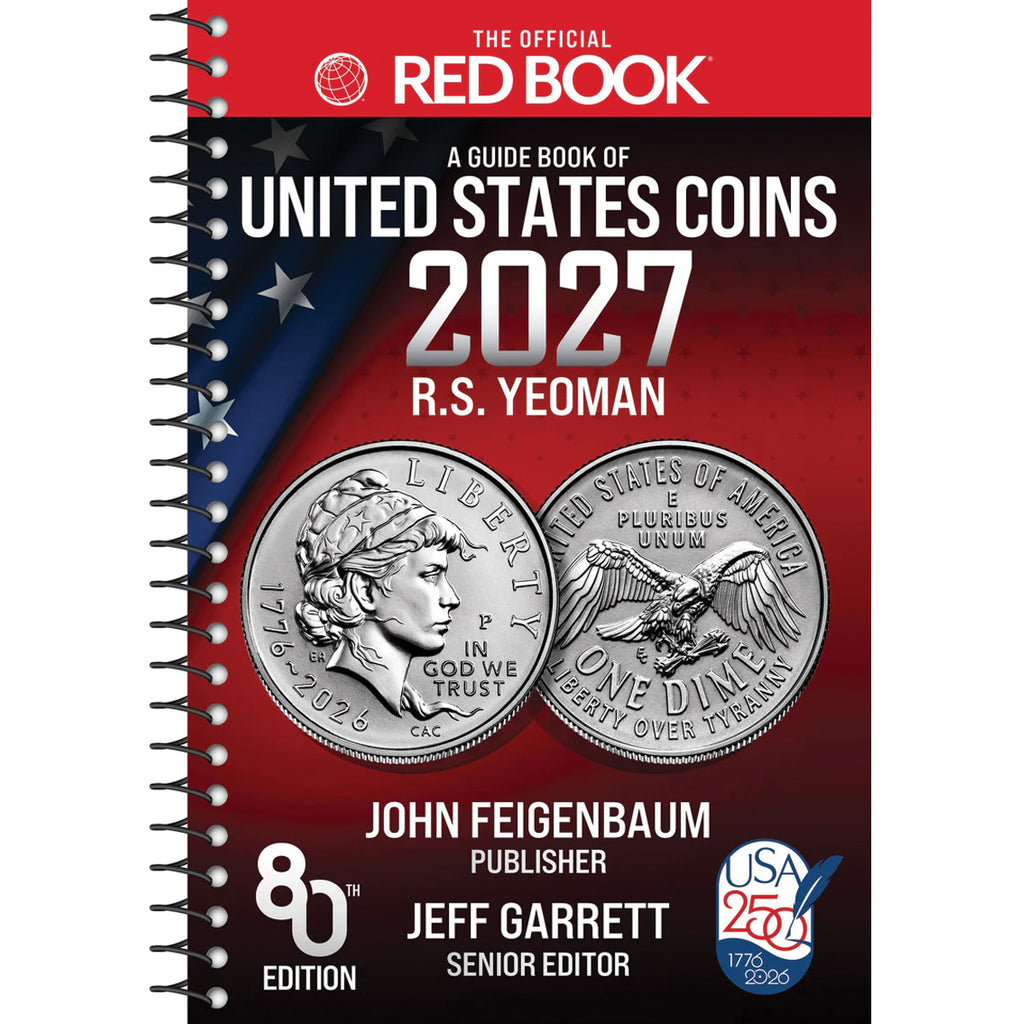 2027 Official Red Book: A Guide Book of United States Coins 80th Edition