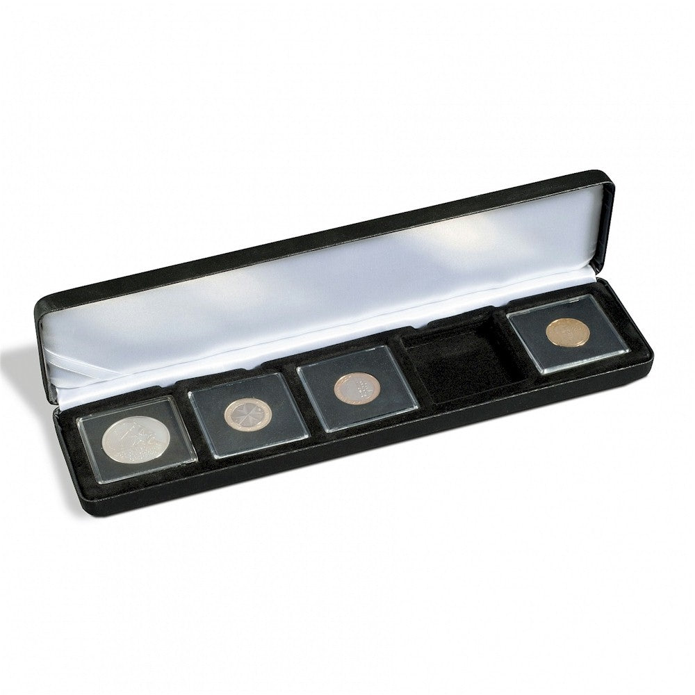 Numis Quadrum Square Coin Box for 5x Square Quadrum Capsules NobileQ5