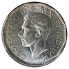 1945 Partial Chrome Canada 5-cents UNC (MS60)
