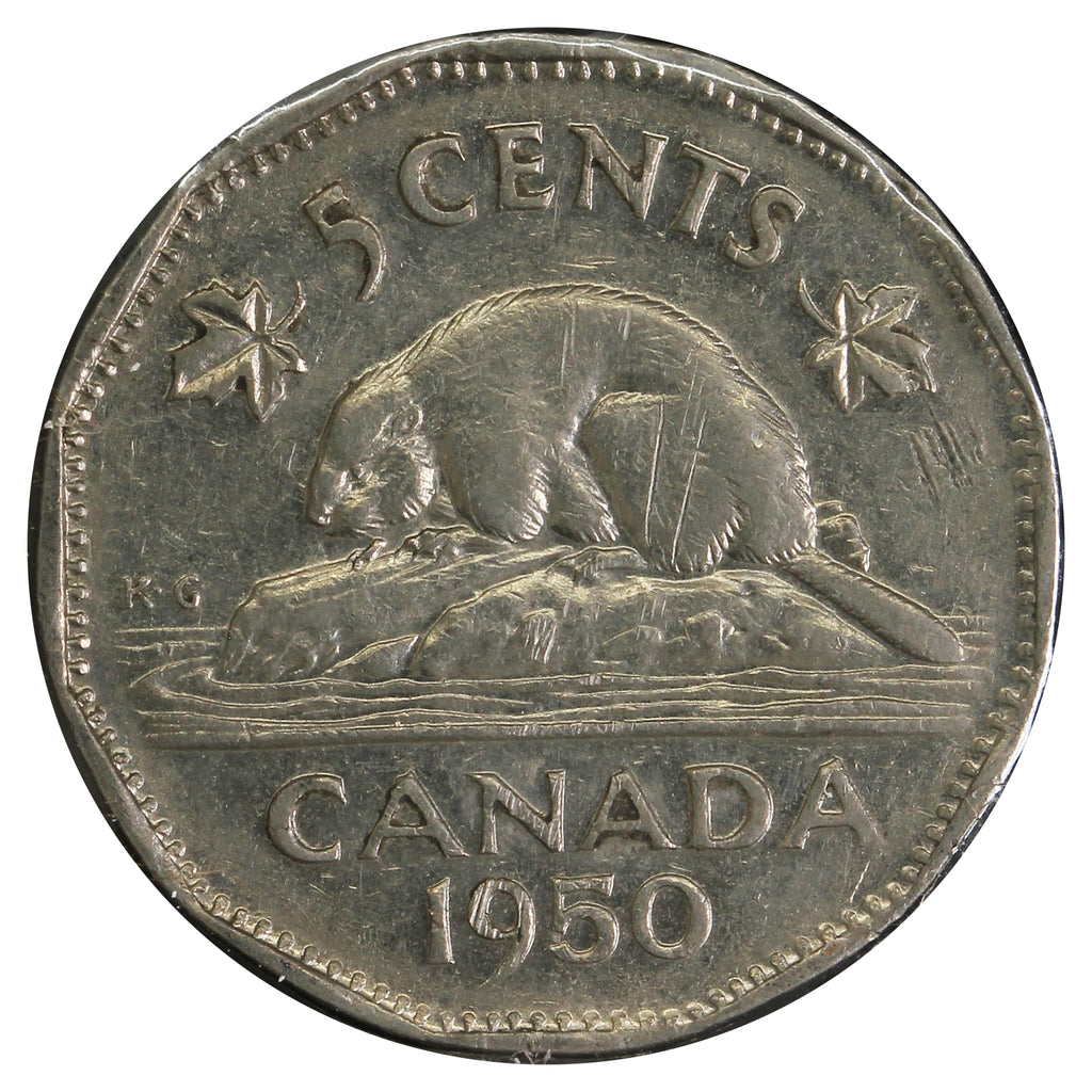 1950 Hearing Aid Canada 5-cents Circulated