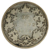 1870 Canada 25-cents Good (G4) Impaired
