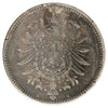 Germany 1874G 1 Mark Extra Fine (EF40) Toned