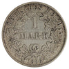 Germany 1886A 1 Mark Extra Fine (EF40) Scratched