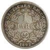 Germany 1892F 1 Mark EF-AU (EF45) Impaired