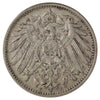 Germany 1899F 1 Mark EF-AU (EF45) Scratched