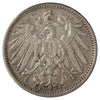 Germany 1907E 1 Mark EF-AU (EF45) Scratched