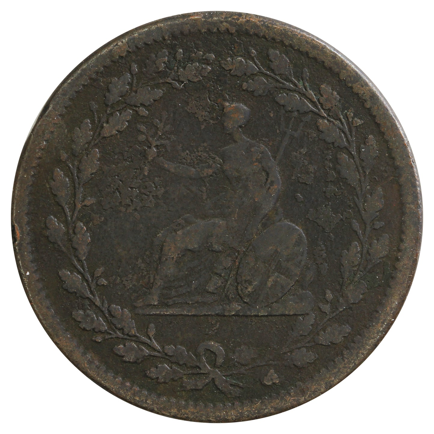 Great Britain 1809-10 British Copper Company/Burtus Token Fine (F12)