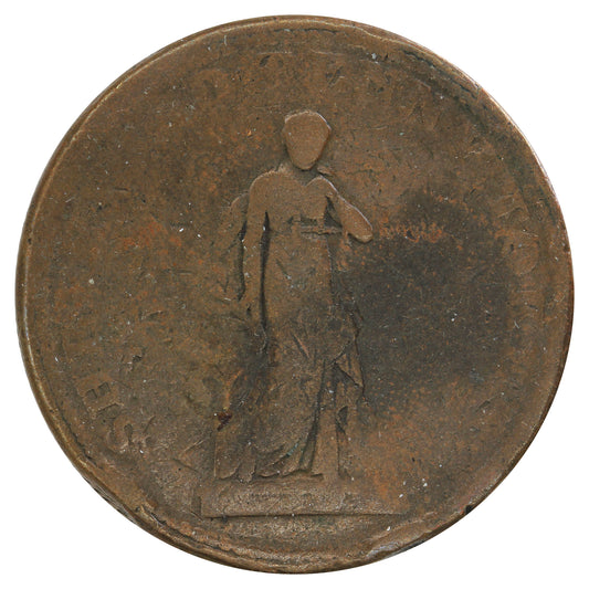 Great Britain 1813 Yorkshire-Sheffield/Workhouse Token G-VG (G6)