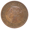 1890H Canada 1-cent VF-EF (VF30) Scratched, marks, or impaired