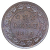 1895 Canada 1-cent UNC+ (MS62) Scratched, marks, or impaired