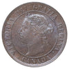 1895 Canada 1-cent UNC+ (MS62) Scratched, marks, or impaired