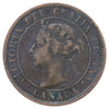 1900H Canada 1-cent VG-F (VG10) Scratched, marks, or impaired