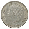 1870 Narrow Rim Canada 5-cents EF-AU (EF45) Scratched, marks, or impaired