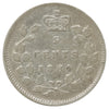 1884 Far 4 Canada 5-cents F-VF (F15) Scratched, marks, or impaired