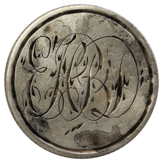 Love Token on Canada Victorian 10-Cents