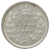 1888 Canada 5-cents Almost Uncirculated (AU50) Scratched, marks, or impaired