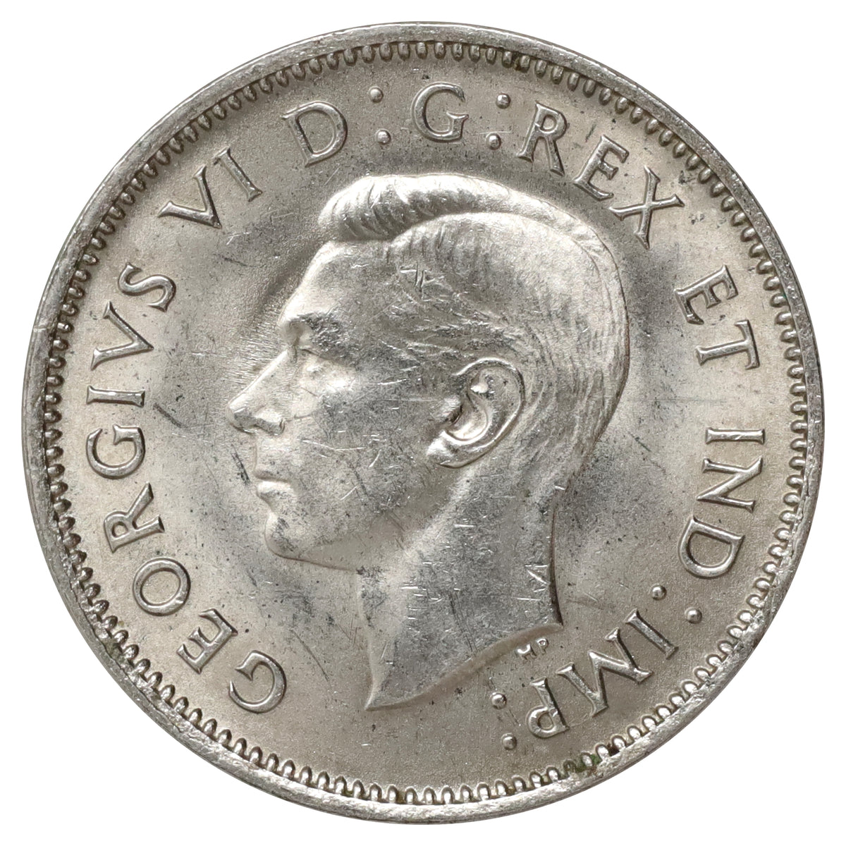 1940 Canada 5-cents Choice Brilliant Uncirculated (MS64) Scratched, marks, or impaired