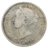 1881H Obv. 2 Canada 10-cents VG-F (VG10) Scratched, marks, or impaired