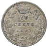 1893 Flat Top 3 Obv. 6 Canada 10-cents Very Fine (VF20) Scratched, marks, or impaired