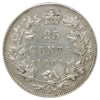 1883H Canada 25-cents Extra Fine (EF40) Scratched, marks, or impaired