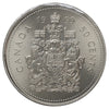 1999P (test) Canada 50-cents Brilliant Uncirculated (MS63) Scratched, marks, or impaired