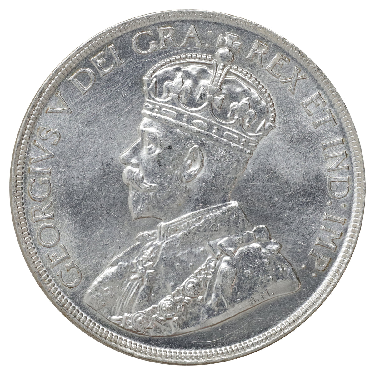 1936 Canada Dollar Choice Brilliant Uncirculated (MS65) Scratched, marks, or impaired