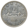 1945 Canada Dollar EF-AU (EF45) Scratched, marks, or impaired