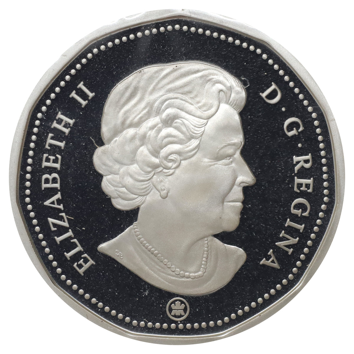 2007 Canada Baby Sterling Silver Dollar Proof (Scratched, marks, or impaired)
