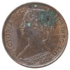 1864 Nova Scotia Half Cent AU-UNC (AU55) Scratched, marks, or impaired