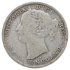 1876H Newfoundland 20-cents G-VG (G6) Scratched, marks, or impaired