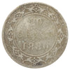 1880 Newfoundland 20-cents VG-F (VG10) Scratched, marks, or impaired