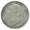 1896 Small 96 Newfoundland 20-cents F-VF (F15) Scratched, marks, or impaired