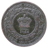 1864 Tall 6 New Brunswick 1-cent Very Fine (VF20) Scratched, marks, or impaired