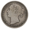 1864 New Brunswick 20-cents VG-F (VG10) Scratched, marks, or impaired