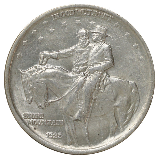 1925 Stone Mountain USA Half Dollar Brilliant Uncirculated (MS63) Scratched or impaired