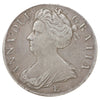 Great Britain 1707E Anne 1 Crown Extra Fine (EF40) impaired