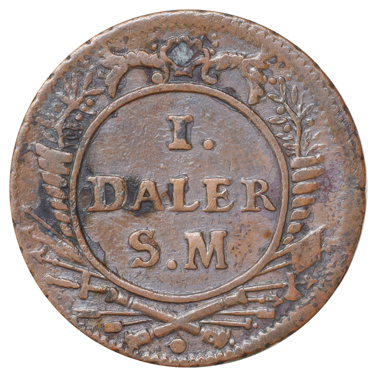 Sweden 1718 Charles XII 1 Daler (DOD)