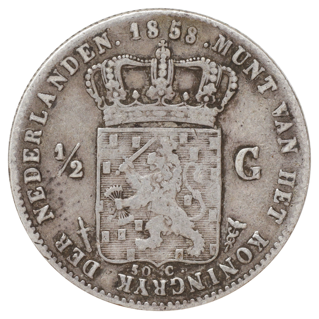 Dutch East Indies 1858 2 1/2 Cent (DOD)