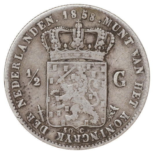 Dutch East Indies 1858 2 1/2 Cent (DOD)