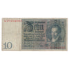 Germany 1929-1936 Third Reich 10 Deutsche Mark Note, Pick #180 (DOP)